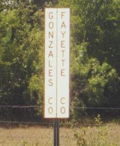 Gonzales-Fayette County Line