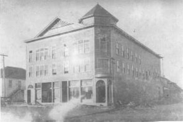 The Green Opera House, Yoakum ca. 1898