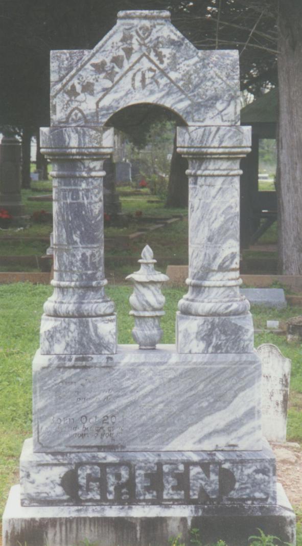 Green Memorial, Hochheim Cemetery