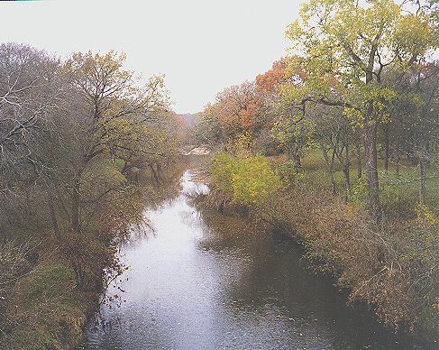 Nolan River Near Historical Marker