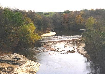 Nolan River near Blum