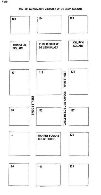 Town Layout Guadalupe Victoria