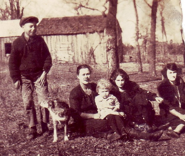 Hattie Allen and family