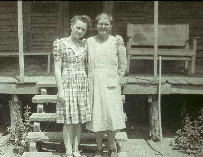 Josephine Moore McKeehan & Daughter-in-law 1944