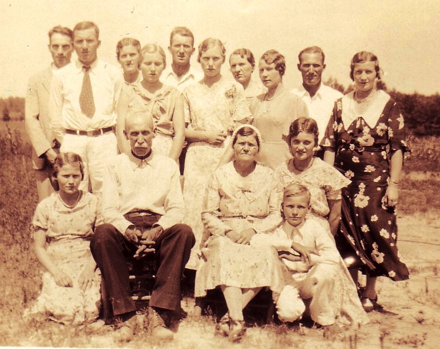 J.W. & Josie McKeehan Complete Family of 13