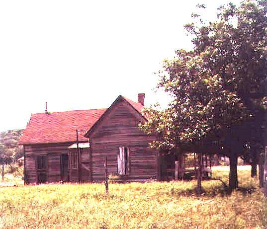Home place in Ranger, ca. 1985