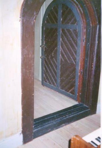 Original Chapel Threshold:  Hllefors Church 2001